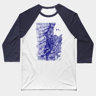 Resonance - Climber - pen drawing Baseball T-Shirt